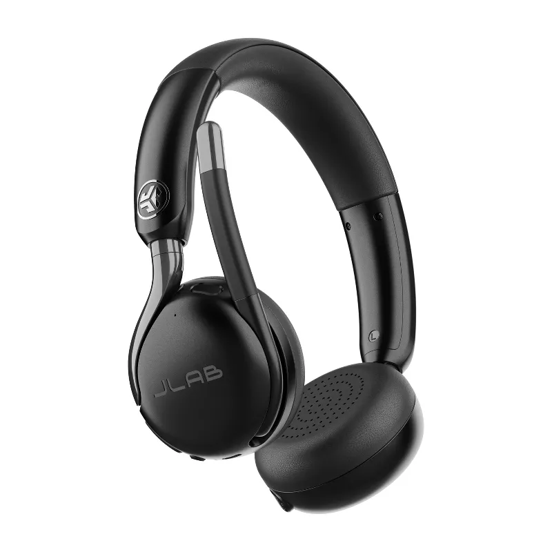 JLAB | GO Work 3 Wireless On-ear Headset - Black | IFCHBGOWORK3RBLK42