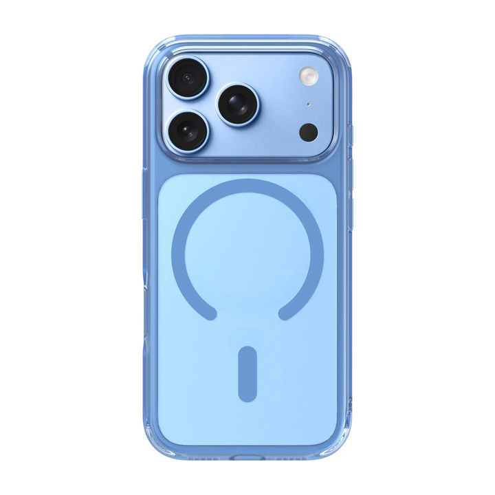 LAUT | CRYSTAL FLURO for iPhone 18 Pro Max/17 Pro Max - Clear Blue | L_IP26D_CF_BL