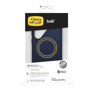 OtterBox | Sole w/Magnets Case Samsung Galaxy S26 Ultra - Real Quiet Blue | 77-000048