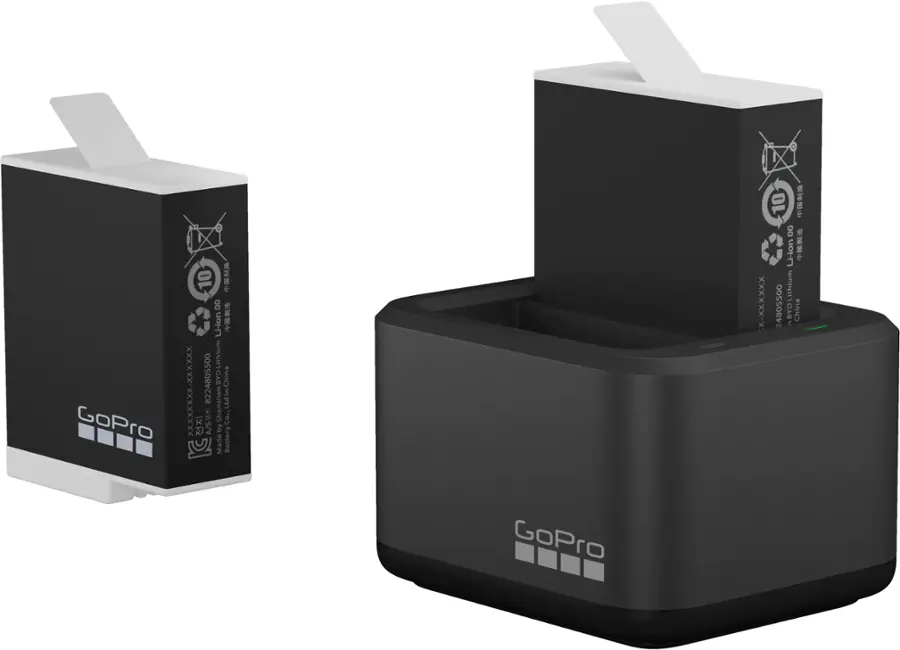 GoPro | Dual Battery Charger (H12/H11/H10/H9) - Black | GP-ADDBD-211-VT