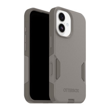 OtterBox | Commuter w/MagSafe iPhone 17 + Camera Control Case - Grey Comfort | 77-98307