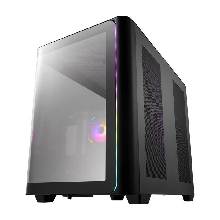 FSP | TECHNOLOGY INC FSP M580-BA ATX MID PC CASE WITH CURED GLASS PANEL, DUAL-CHEMBER, 1YR WARRANT