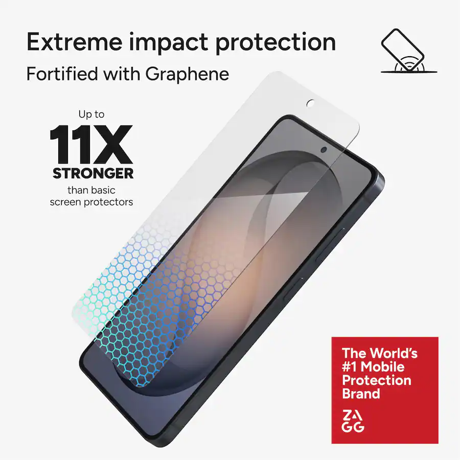ZAGG | InvisibleShield Glass XTR5 Screen Protector Samsung Galaxy S26 Ultra | 0200121087