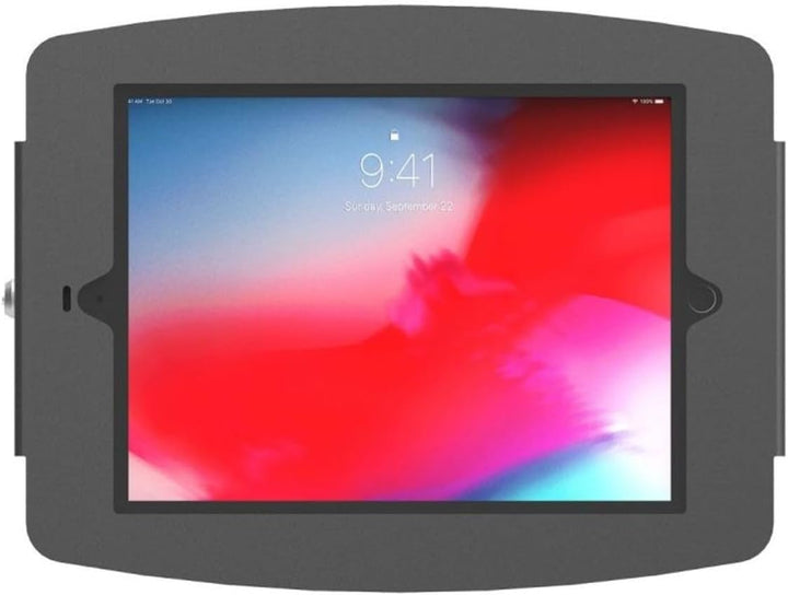 Compulocks | Space Enclosure Counter Stand or Wall Mount iPad 10.2" - Black | 102IPDSB