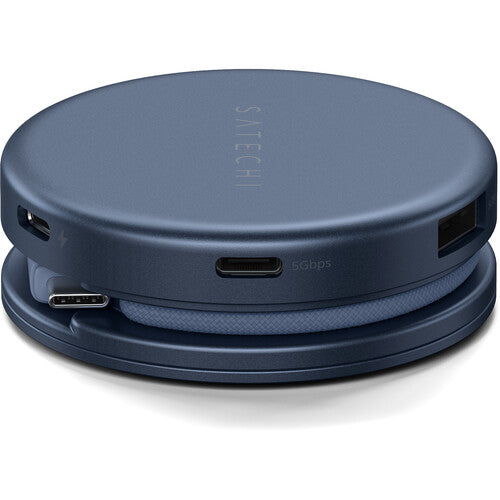 Satechi | OntheGo 5-in-1 Multiport Adapter - Indigo | ST-POTG5B