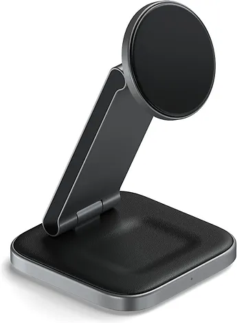 Satechi | 3in1 Foldable Qi2 Wireless Charging Stand - Space Grey | ST-Q31FM-EA