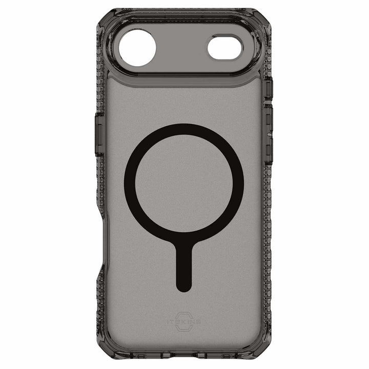 ITSKINS | Hybrid_R Vapor MagSafe iPhone 17 Air Case - Smoke | AP7RHBVARSMOK