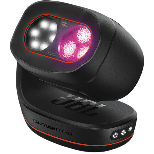JBL | PartyLight Beam Bluetooth Projection Party Light - Black | JBLPLBEAMAM