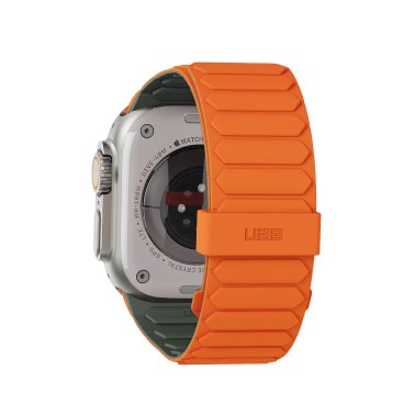 UAG | Pathfinder Strap Apple Watch 42/44/45/46/49mm - Olive/Orange | 194161117297