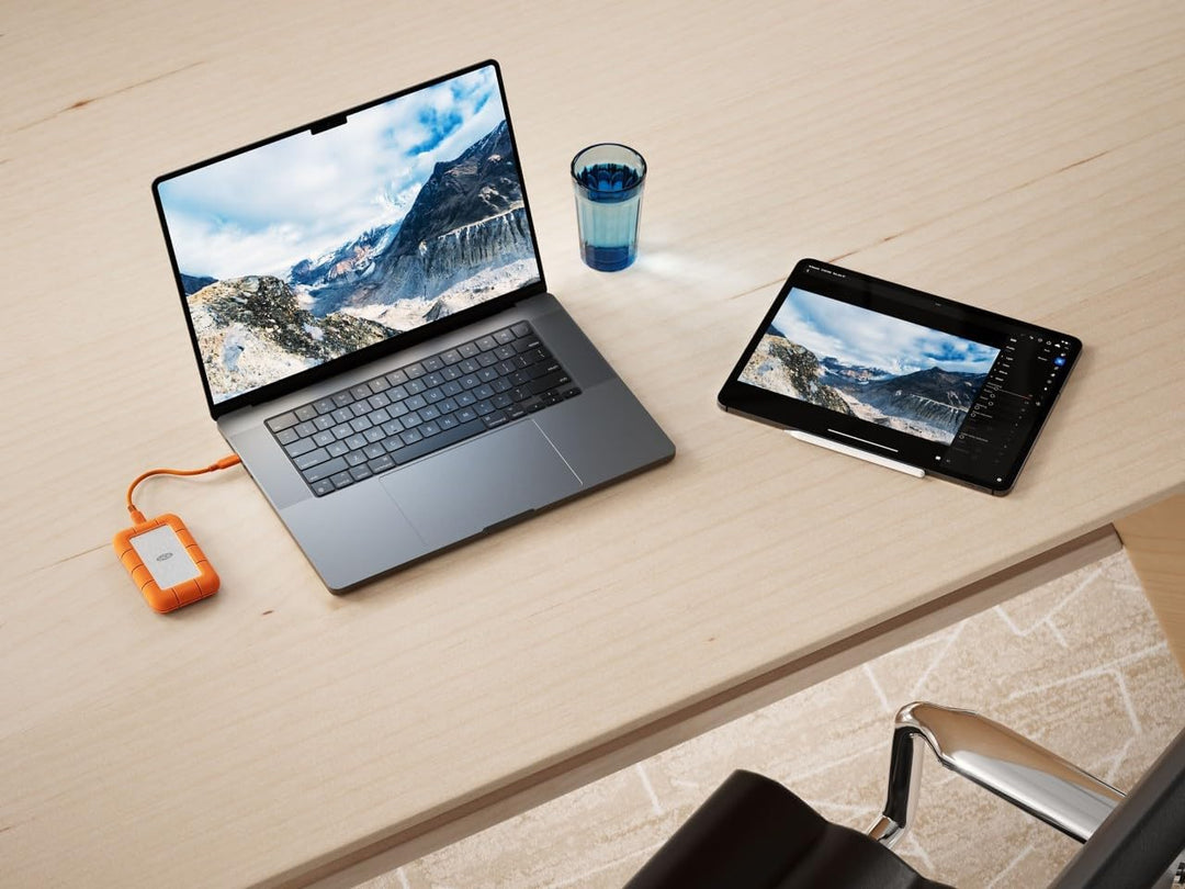 SEAGATE | Rugged SSD4 1TB USB-C 40Gbps and Thunderbolt 5 compatibility, upto 4,000MB/s |