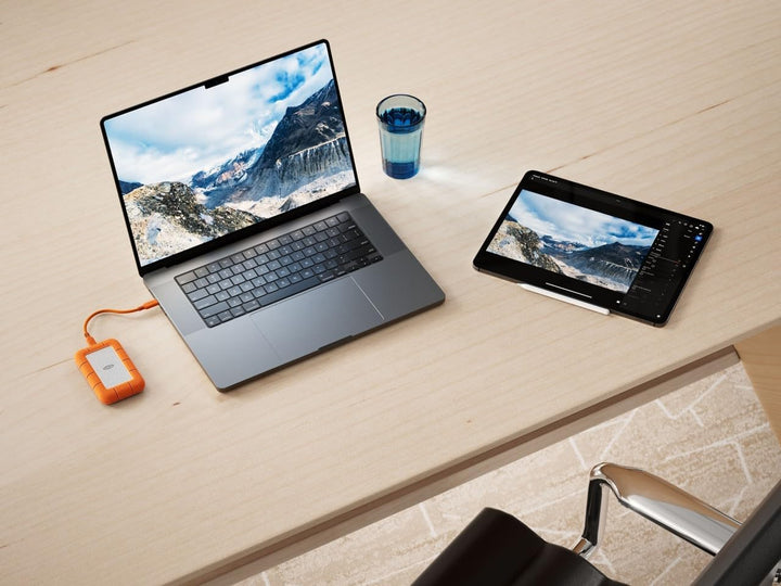 SEAGATE | Rugged SSD4 1TB USB-C 40Gbps and Thunderbolt 5 compatibility, upto 4,000MB/s |
