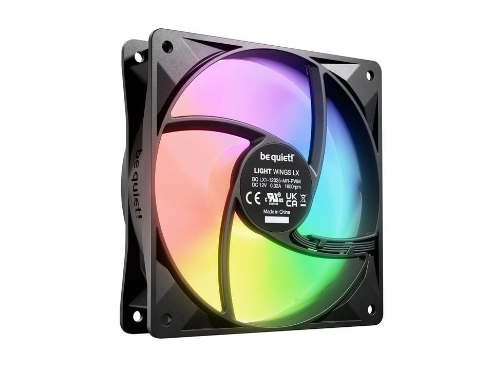 be quiet! | LIGHT WINGS BL121 120mm LED Case Fan Triple Pack - ARGB | BL121