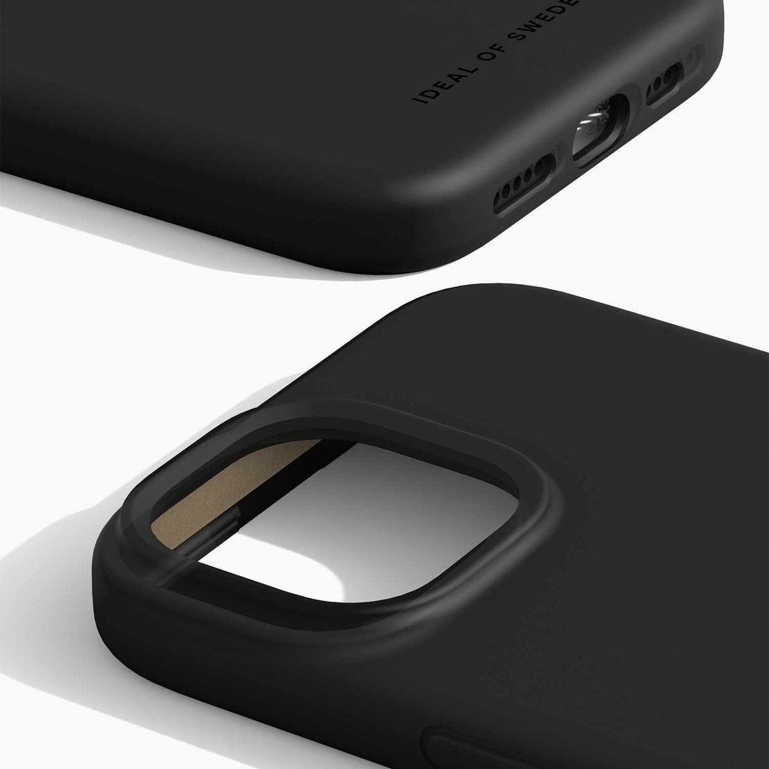 Ideal of Sweden | Silicone Case MagSafe for iPhone 16e / 15 / 14 / 13 - Black | IDSICMS-I2361S-01