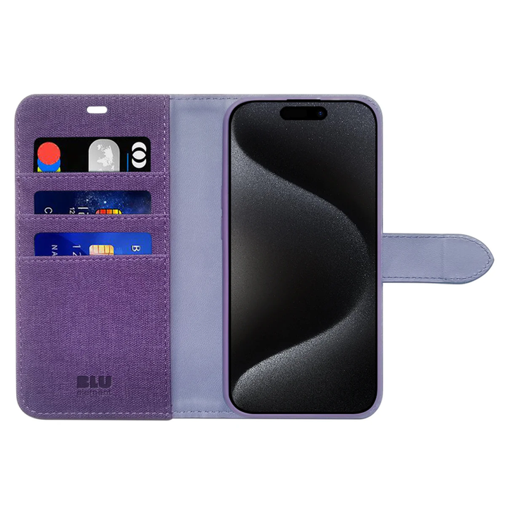 Blu Element | Folio 2 in 1 iPhone 16 Pro Max - Deep Purple | 120-8650