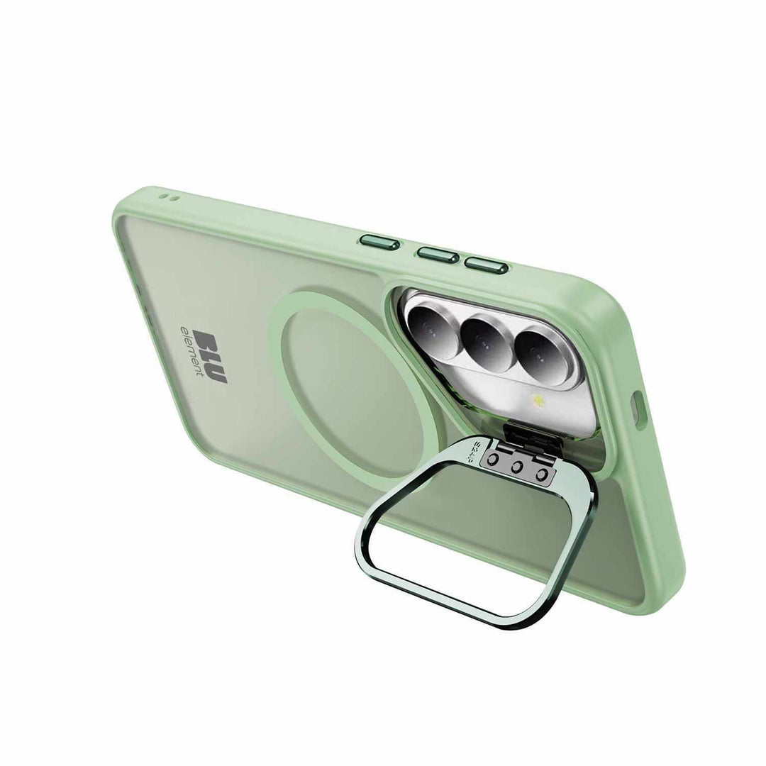 Blu Element | Chromatic Kick Case w/Magnets for Samsung Galaxy S26 FE/Galaxy S25 FE -  Light Green | BECK26SFLSG1