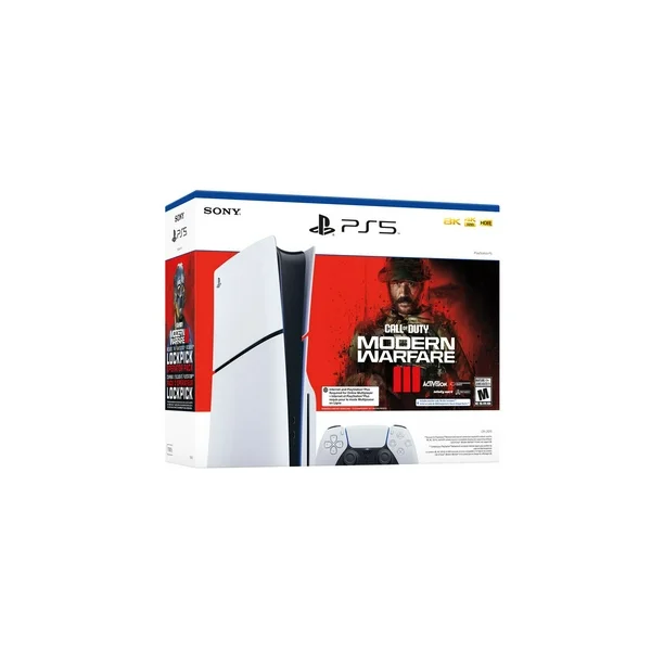 Sony | PlayStation 5 - Slim Standard Edition (Disc Console) - Call of Duty: Modern Warfare III Bundle |
