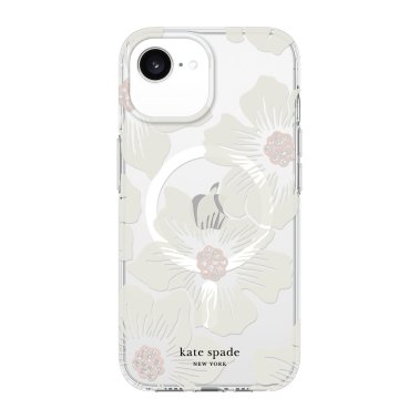 Kate Spade | Protective Prints MagSafe Case for iPhone 16e / 15 / 14 / 13 - Hollyhock Floral | KS056566