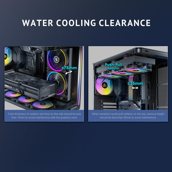 Antec | C5 Curve ARGB Mid Towr ATX/Micro-ATX/ITX - Black  | C5 CURVE ARGB