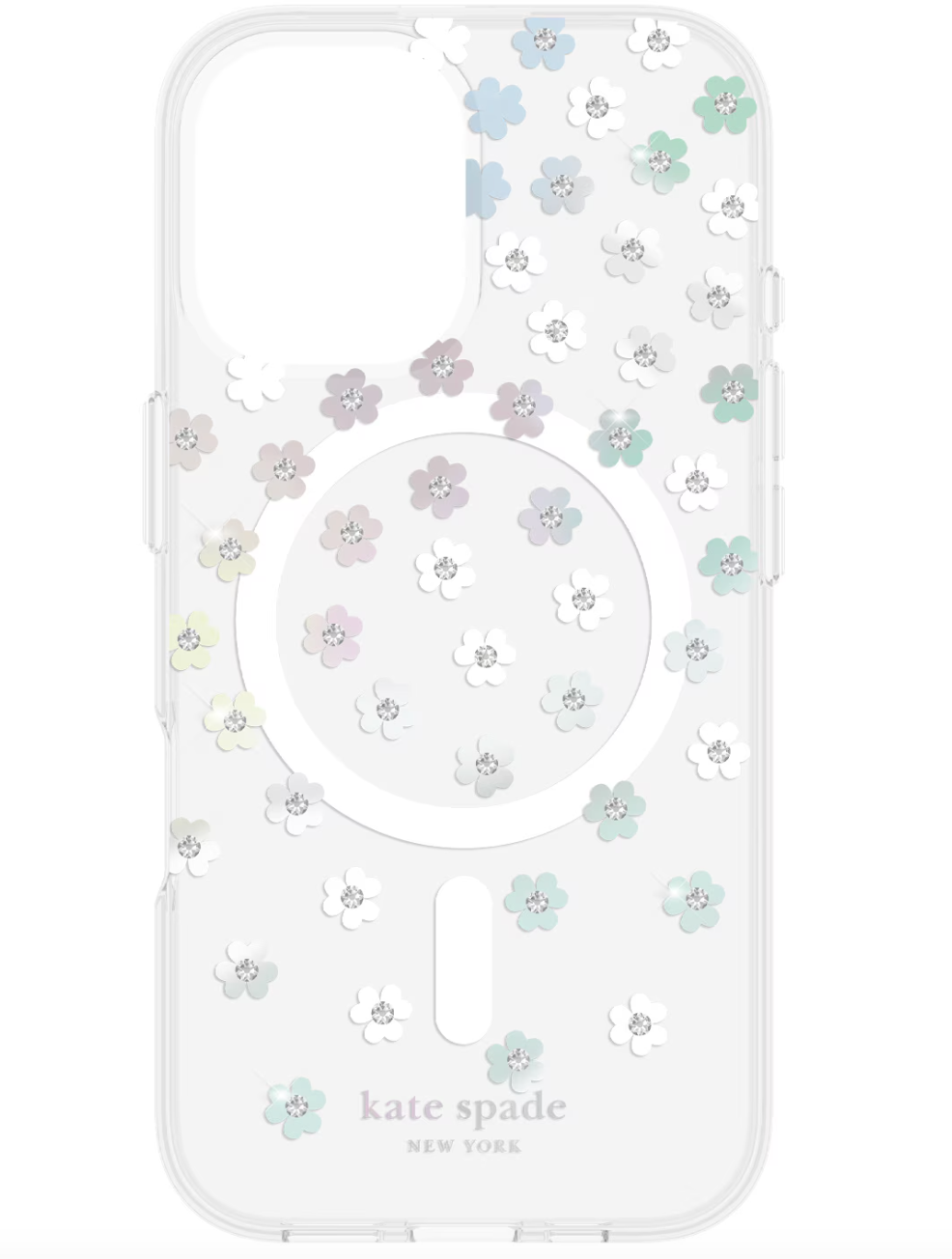 //// Kate Spade | Protective Case w/MagSafe iPhone 16 - Scattered Flowers | 120-8908