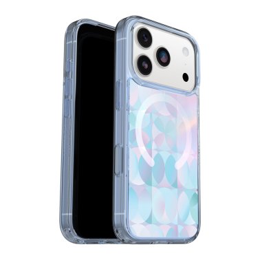 OtterBox | Symmetry Clear w/MagSafe iPhone 17 Pro + Camera Control Case - Opal Prism | 77-98902