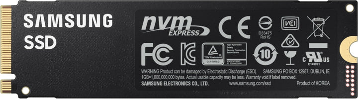 Samsung | 980 Pro 1TB NVMe Gen4 PCI Internal Solid State Drive | MZ-V8P1T0B/AM