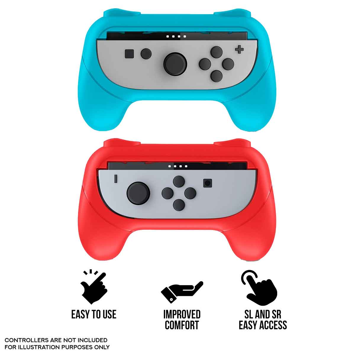 Nacon | Dual Joy-Con Grip Set for Nintendo Switch 2