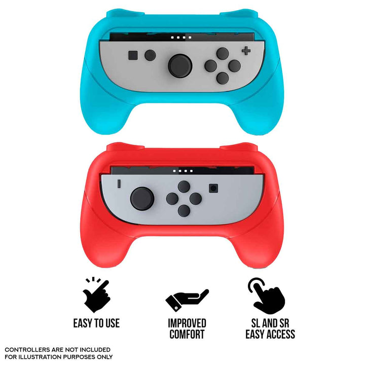 Nacon | Dual Joy-Con Grip Set for Nintendo Switch 2 | 3665962028812