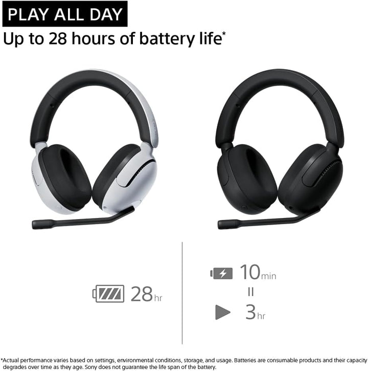 Sony | INZONE H5 Wireless Gaming Headset - White | WHG500/W