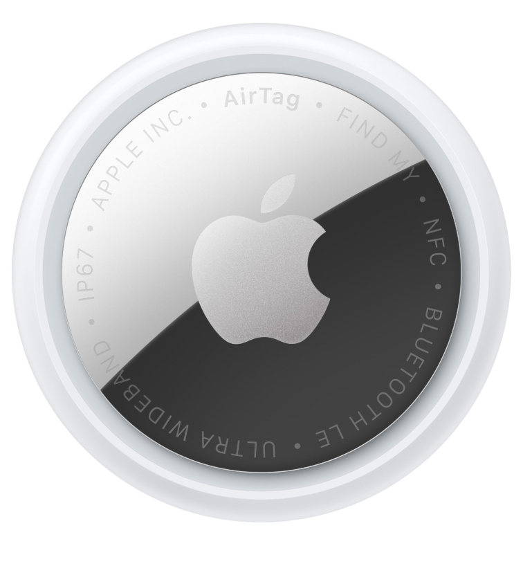 Apple | AirTag (2nd generation) Bluetooth Item Tracker - White | MFE94AM/A