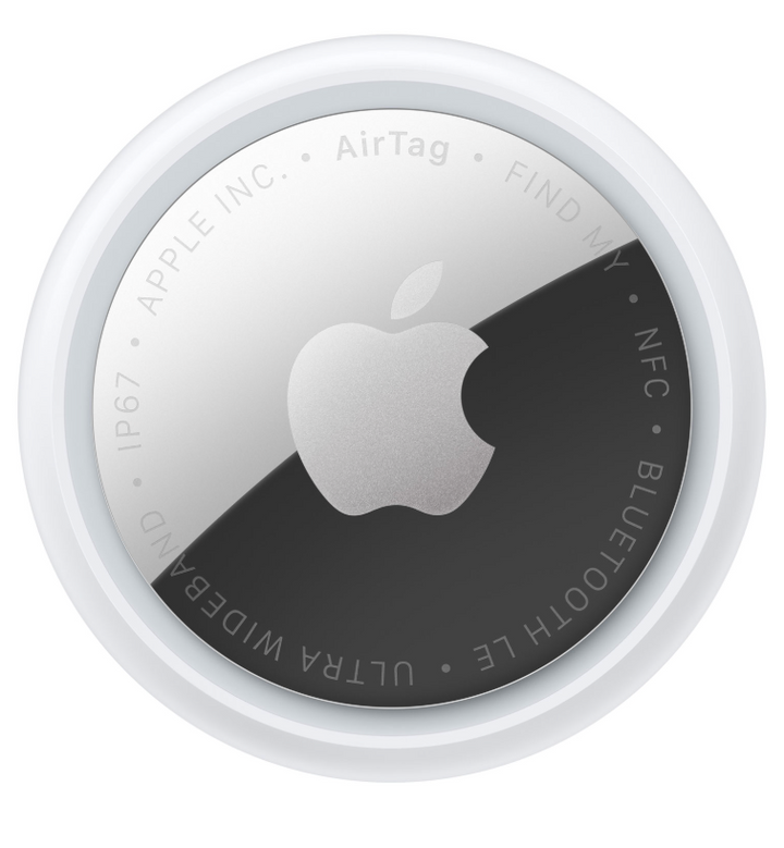 Apple | AirTag (2nd generation) Bluetooth Item Tracker - White | MFE94AM/A