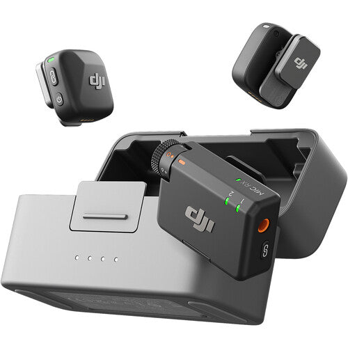 DJI | Mic Mini 2-Person Compact Wireless Microphone System for Camera & Smartphone (2.4 GHz) | CP.RN.00000433.03