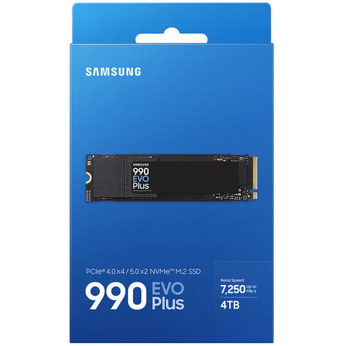 Samsung | 990 EVO Plus 4TB PCI-e Internal Solid State Drive | MZ-V9S4T0B/AM