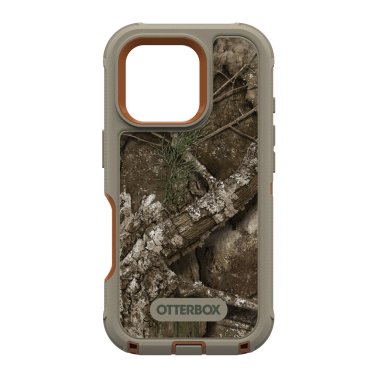 OtterBox | Defender Pro w/ MagSafe Series Case iPhone 16 Pro - Black Real Tree Apx | 77-96030