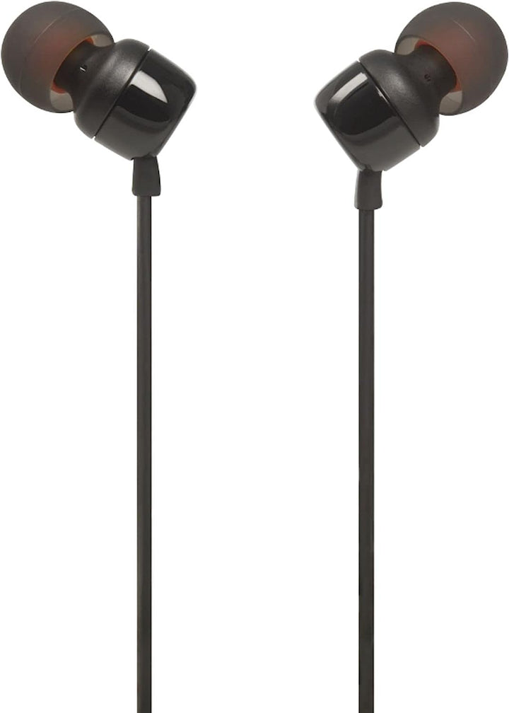 JBL | T110 Wired In-Ear Sound Isolating Headphones - Black | JBLT110BLKAM