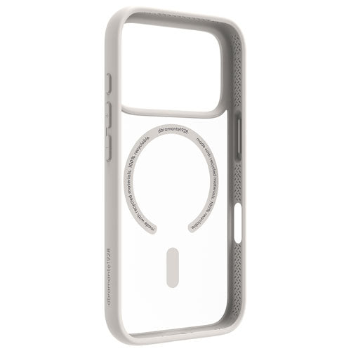 Dbramante1928 | Grenen Fitted Hard Shell Case with MagSafe for iPhone 17 Pro - White | GN63WH00U848