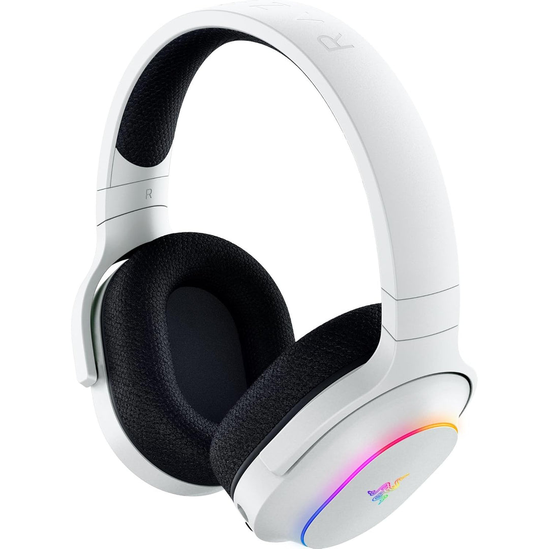 Razer | Barracuda X Chroma Wireless Gaming Headset 2.4 Chroma RGB 40mm Cardioid Mic for PC, Mac, PS5, Switch 2, Smartphone - White | RZ04-05220200-R3U1