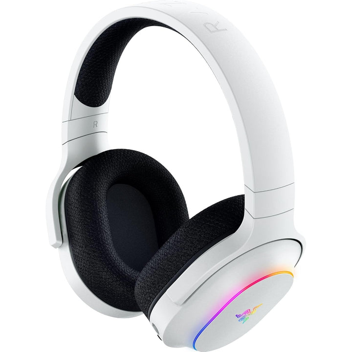 Razer | Barracuda X Chroma Wireless Gaming Headset 2.4 Chroma RGB 40mm Cardioid Mic for PC, Mac, PS5, Switch 2, Smartphone - White | RZ04-05220200-R3U1