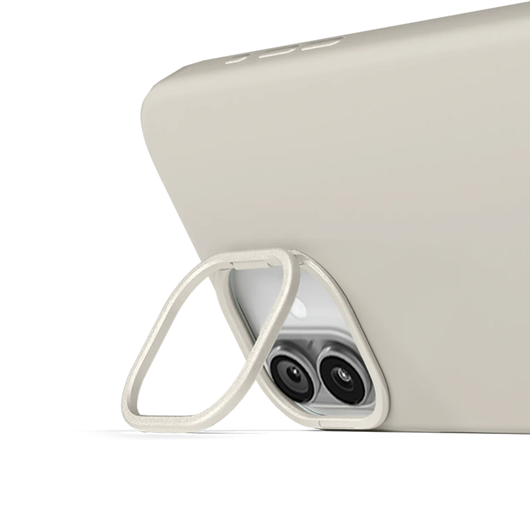 LOGiiX | Vibrance Silicone iPhone 17 Case - Sand | LGX-13997