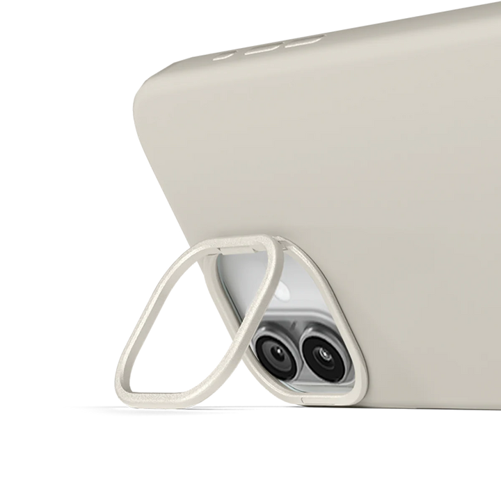 LOGiiX | Vibrance Silicone iPhone 17 Case - Sand | LGX-13997