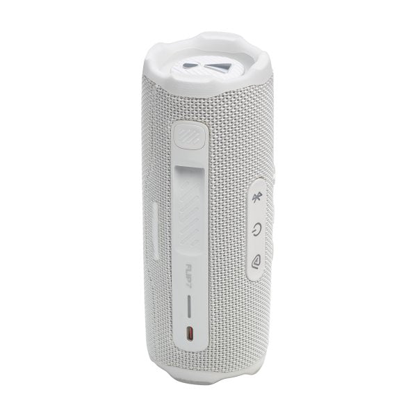 JBL | Flip 7 Waterproof Bluetooth Wireless Speaker - White | JBLFLIP7WHTAM