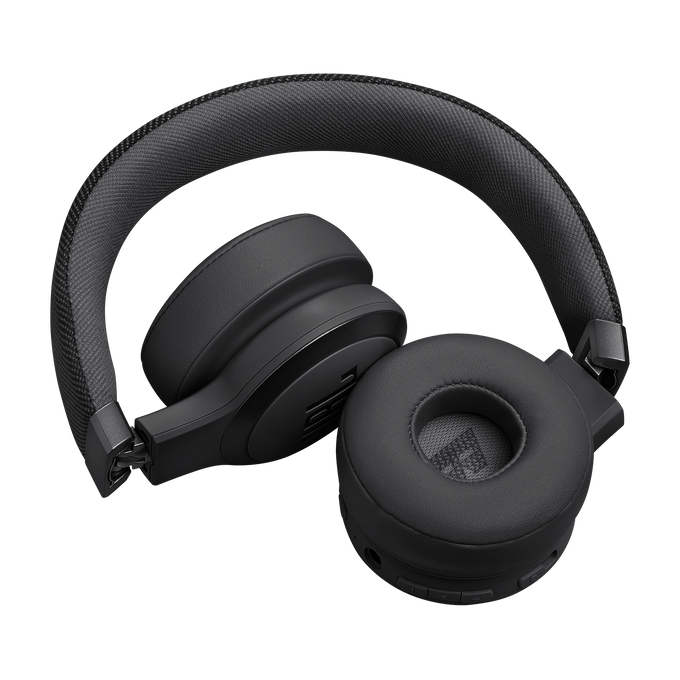 JBL | Live 670NC Wireless On-Ear True Adaptive Headphones - Black | JBLLIVE670NCBLKAM