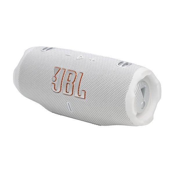JBL | Charge 6 Waterproof Bluetooth  Wireless Speaker - White | JBLCHARGE6WHTAM