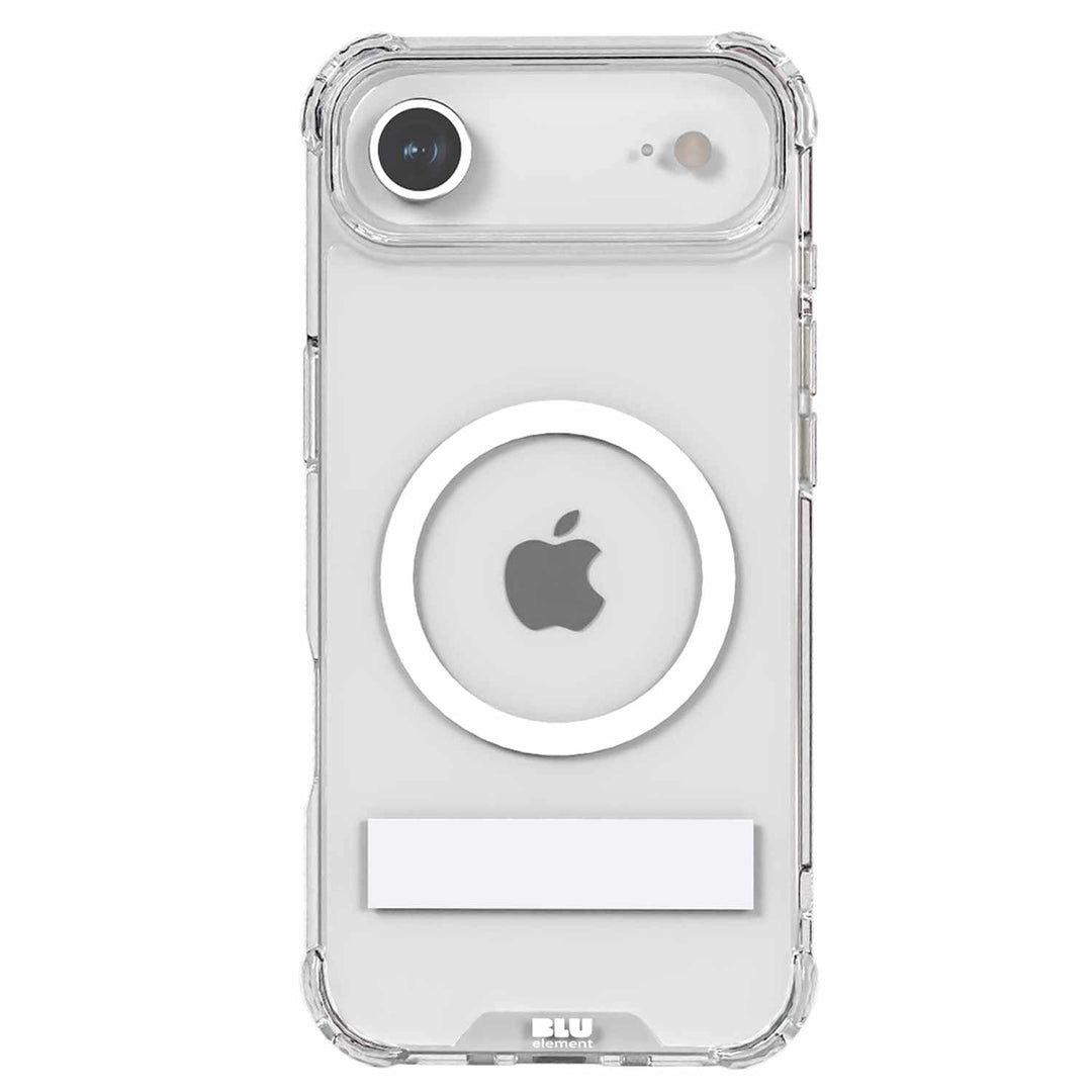 Blu Element | DropZone Rugged MagSafe iPhone 17 Air Case w/Kickstand - Clear | BEDZMG17K2