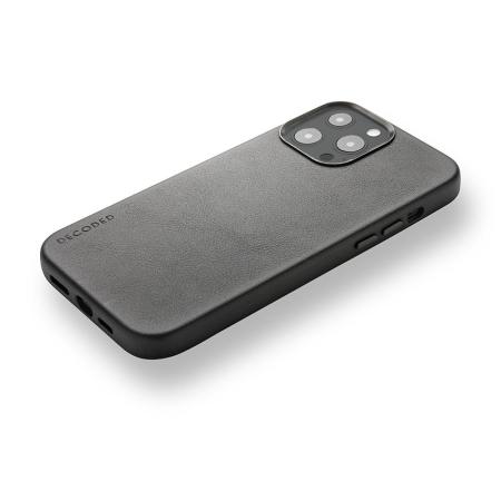 Decoded | MagSafe Leather Backcover for iPhone 13 Pro Max - Black | DC-D22IPO67PBC6BK