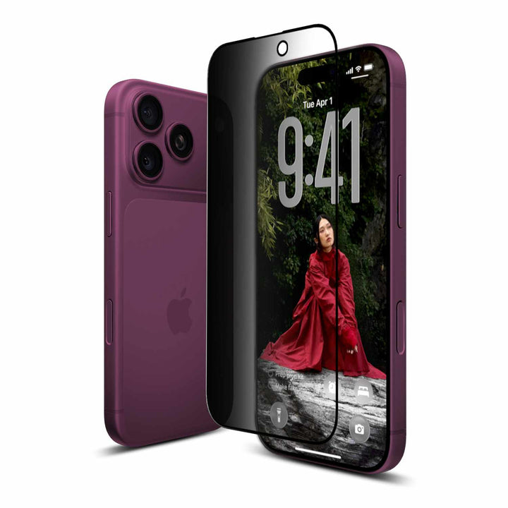 22 Cases | Privacy Glass Screen Protector iPhone 18 Pro Max with 2.5D Curved Edge | 22PRIIPH18PROMAX