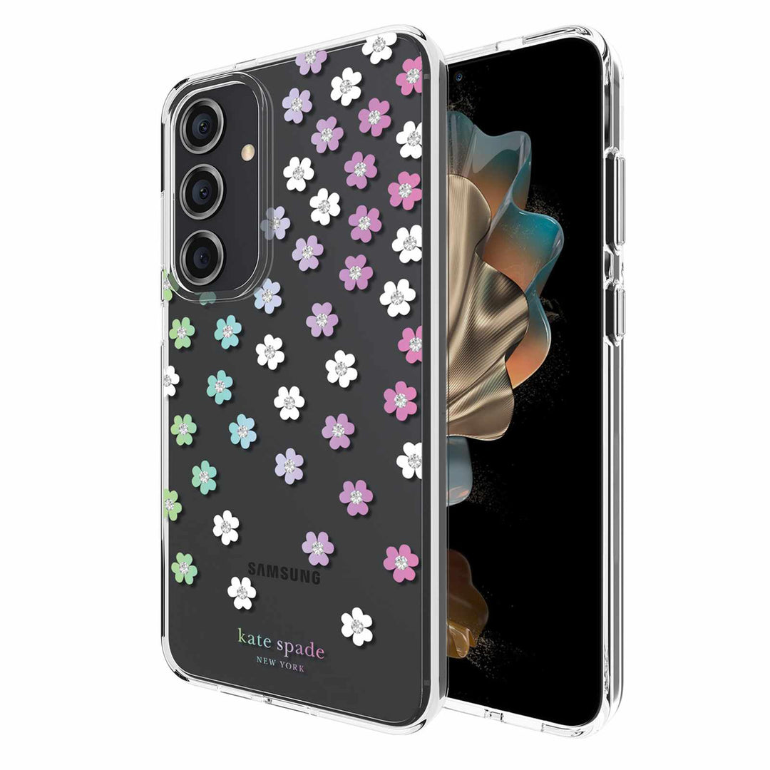 //// Kate Spade NY | Protective Hardshell Case Samsung Galaxy S24+ - Scattered Flowers | 120-7997