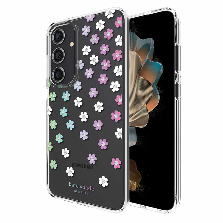 //// Kate Spade NY | Protective Hardshell Case Samsung Galaxy S24+ - Scattered Flowers | 120-7997