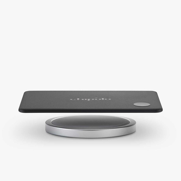 Chipolo | CARD Tracking Tag (Works with Android's Find Hub Device or Apple Find My) - Charcoal | RRF0000001001