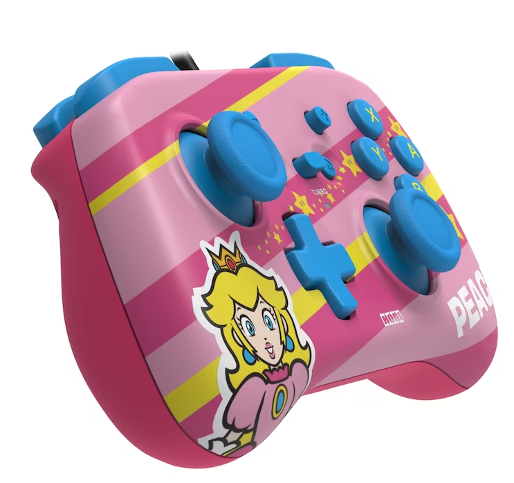 Hori | Horipad Wired Mini Gaming Controller for Nintendo Switch - Peach | 810050910842