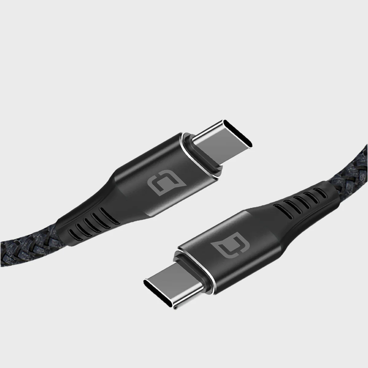 Caseco | Aramid Fiber Type-C to Type-C Cable 100W 3FT - Black | C0515-66